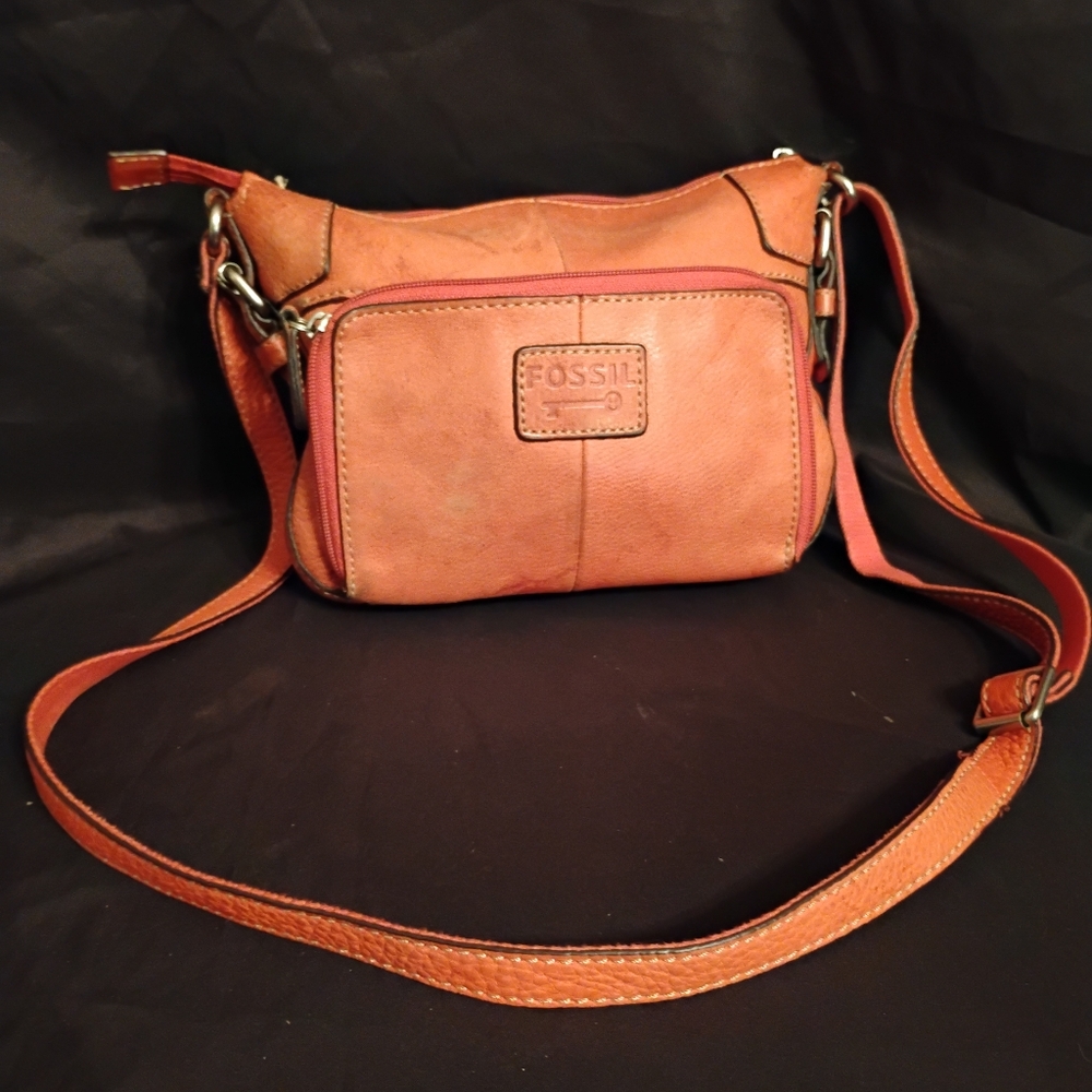 Fossil Leather Crossbody Purse